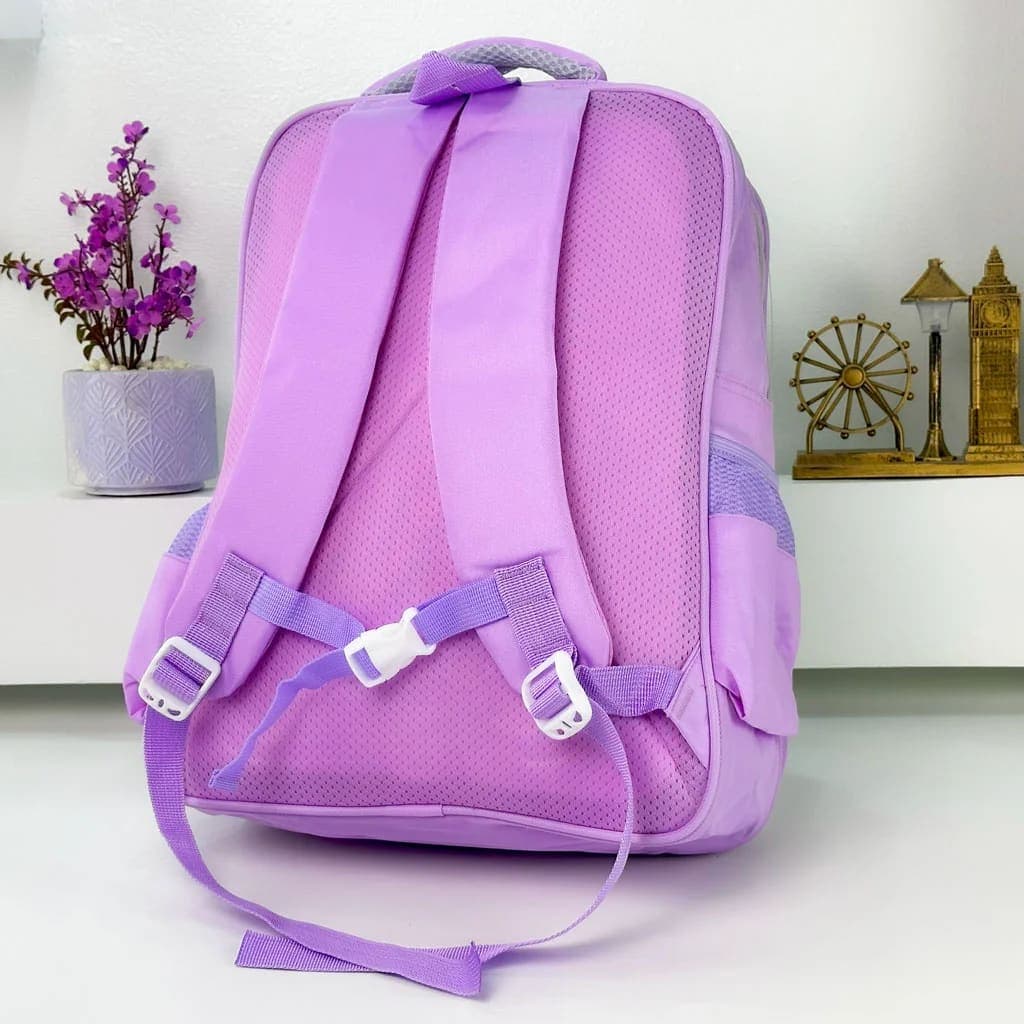 Sac à Dos pour Enfants avec Trousse Assortie 2504 Mauve – حقيبة ظهر مدرسية للأطفال مع مقلمة بنفسجي 6