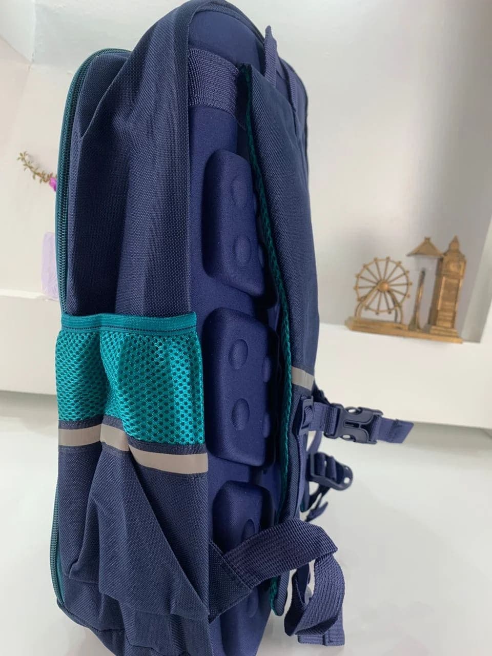 Sac à Dos Enfant pour École primaire de Haute Qualité Bleu et Vert – حقيبة ظهر مدرسية للأطفال أزرق وأخضر 4