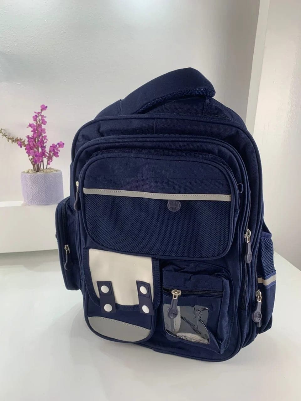 Sac à Dos Enfant pour École primaire de Haute Qualité Bleu – حقيبة ظهر مدرسية للأطفال أزرق 3