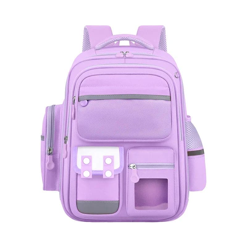 Sac à Dos Enfant pour École primaire de Haute Qualité Mauve – حقيبة ظهر مدرسية للأطفال بنفسجي 2