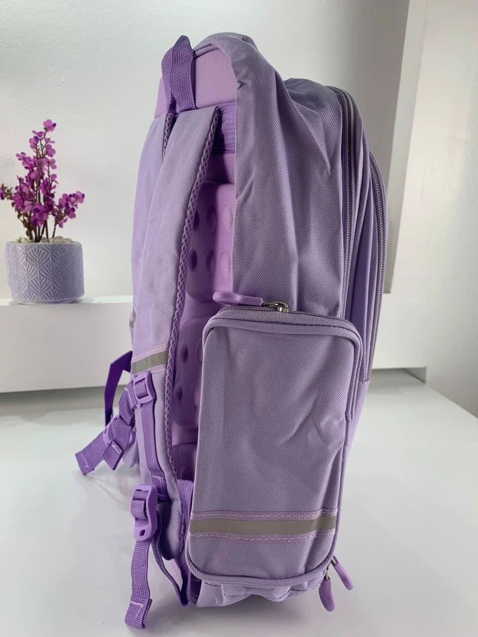 Sac à Dos Enfant pour École primaire de Haute Qualité Mauve – حقيبة ظهر مدرسية للأطفال بنفسجي 4
