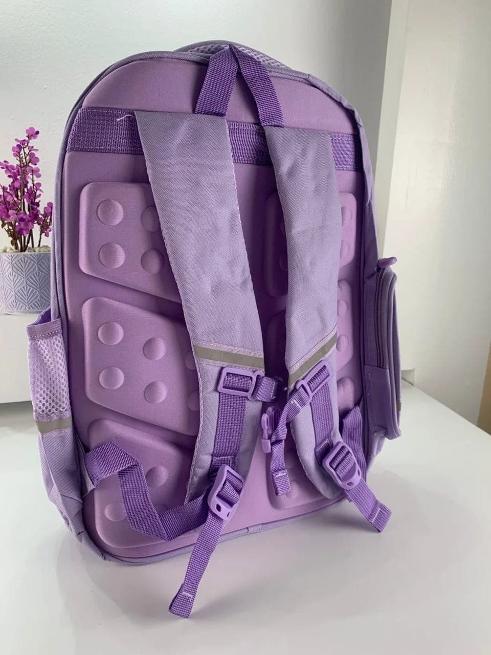 Sac à Dos Enfant pour École primaire de Haute Qualité Mauve – حقيبة ظهر مدرسية للأطفال بنفسجي 5