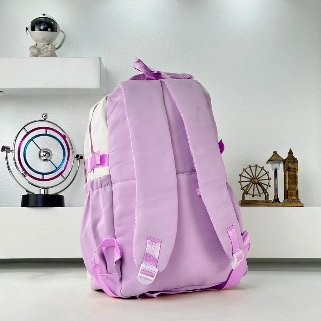 Sacs à dos d’école Style Décontracté Milkshake Mauve – حقيبة ظهر مدرسية بنفسجي 4