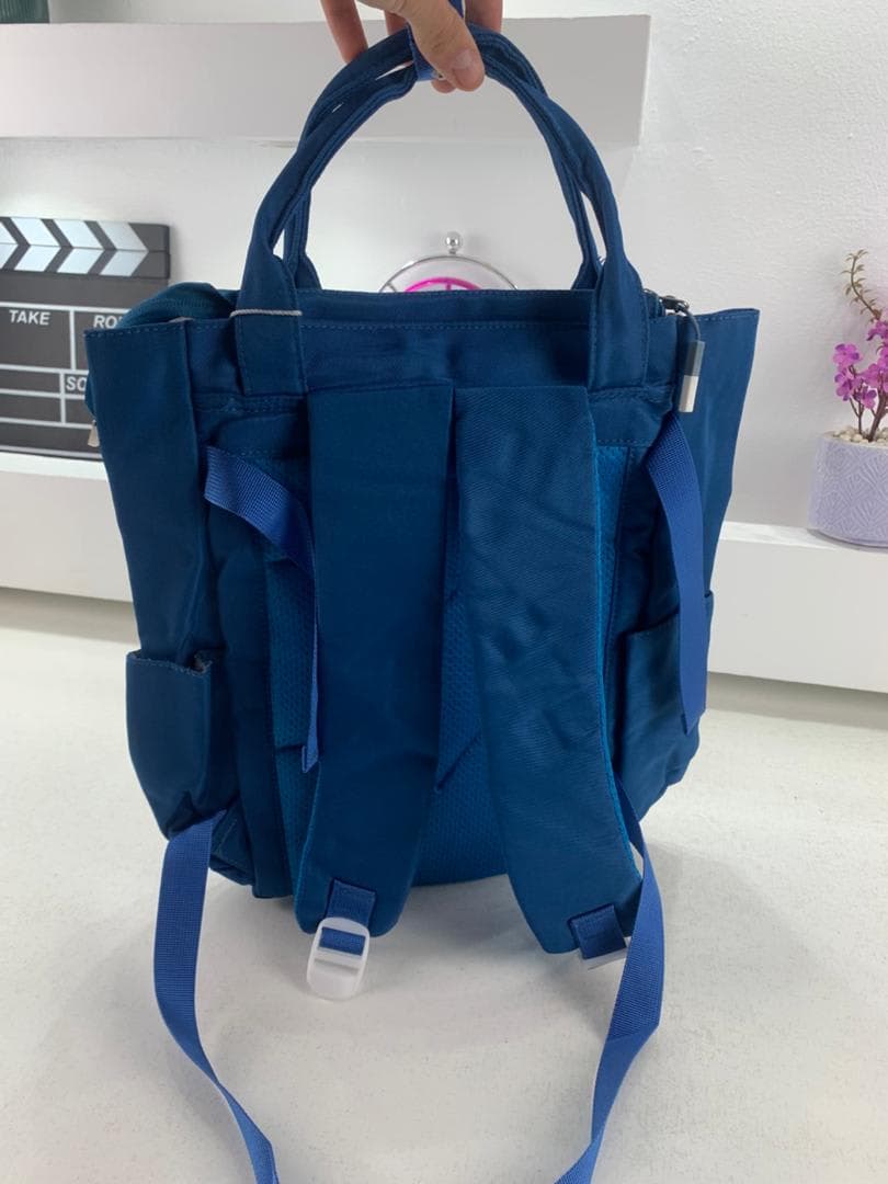 Ensemble de sacs d’école Kawai pour Enfants 2Pcs Avec Pochette Bleu Ciel – محفظة 2 قطع كاواي مع محفظة صغيرة أزرق فاتح 2