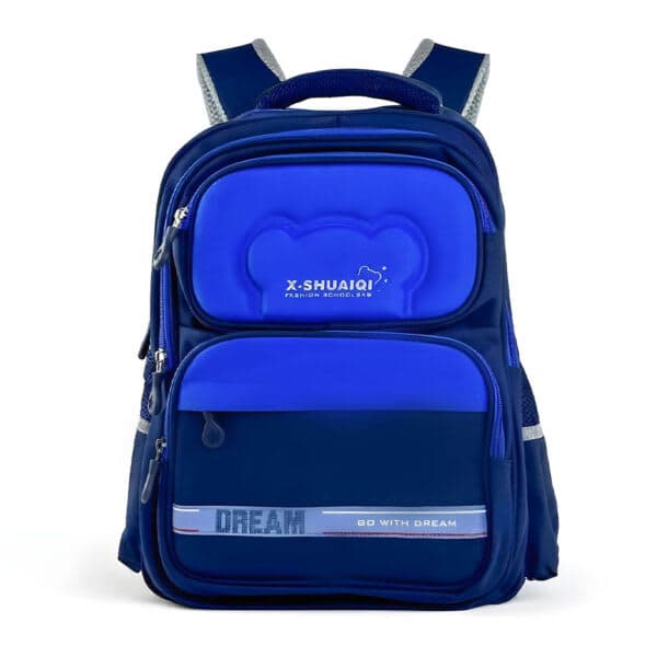 Sac à Dos Scolaire Orthopédique pour Enfants X-SHUAIQI Bleu – محفظة مدرسية للأطفال أزرق 3