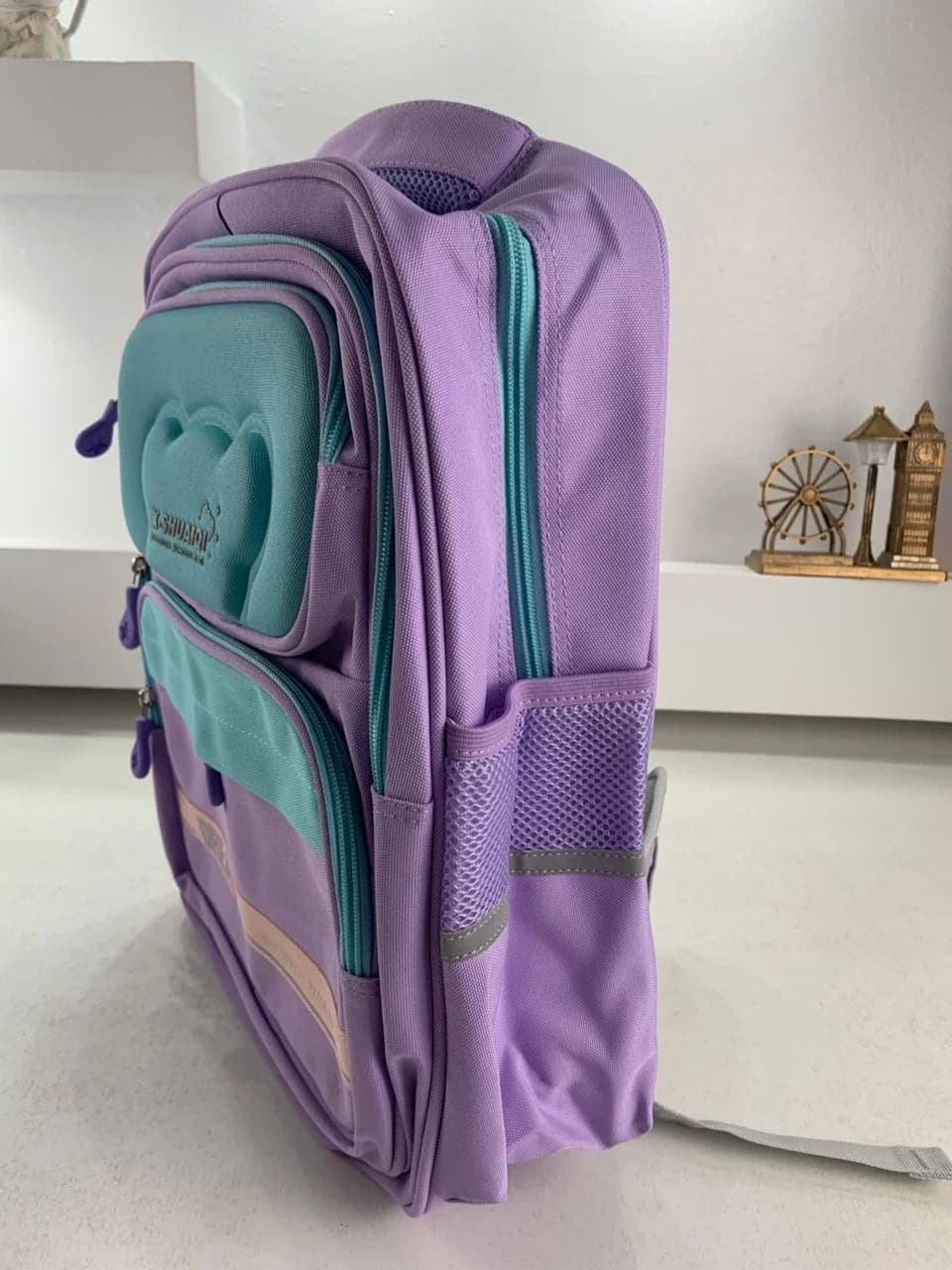 Sac à Dos Scolaire Orthopédique pour Enfants X-SHUAIQI Mauve – محفظة مدرسية للأطفال بنفسجي 3