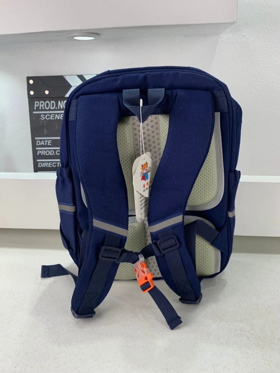 Sac à Dos Scolaire Orthopédique pour Enfants Xiao Wang Ya Bleu et Vert – محفظة مدرسية للأطفال أزرق وأخضر 5
