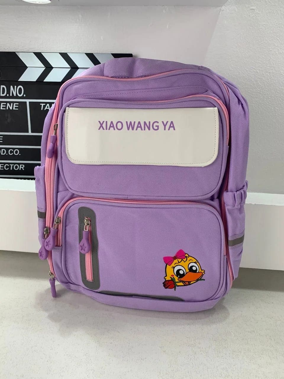 Sac à Dos Scolaire Orthopédique pour Enfants Xiao Wang Ya Mauve – محفظة مدرسية للأطفال بنفسجي 4
