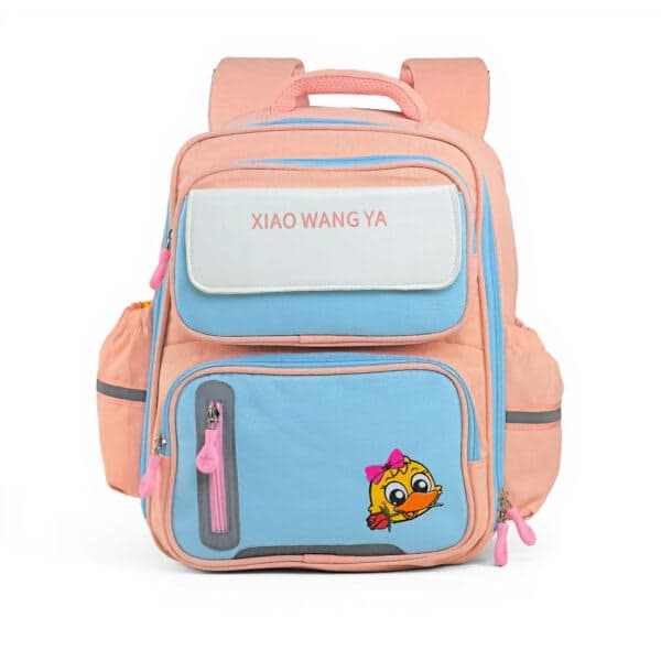 Sac à Dos Scolaire Orthopédique pour Enfants Xiao Wang Ya Rose- محفظة مدرسية للأطفال وردي 3