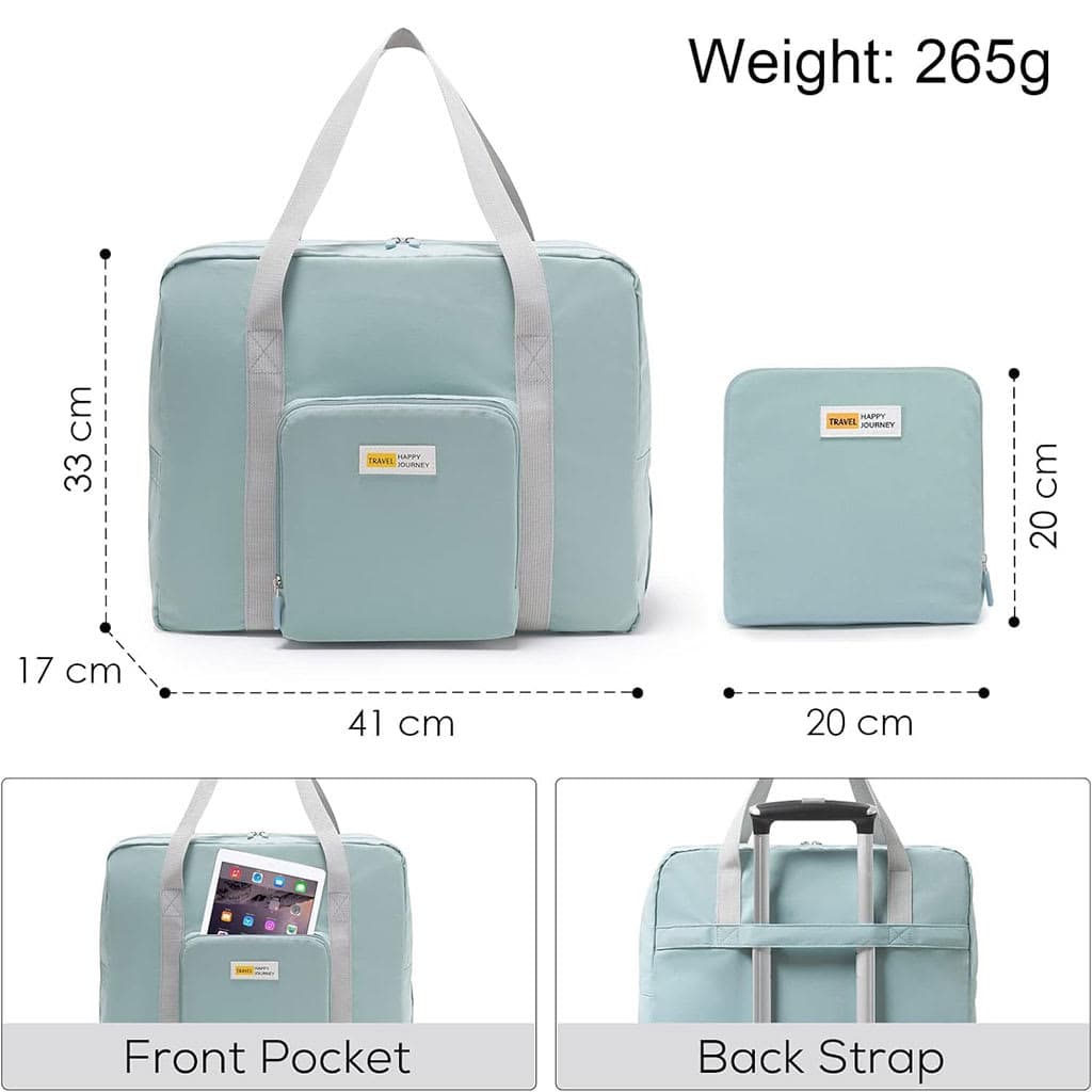 Grand sac de voyage pliable 23 L avec Sangle Valise – حقيبة كبيرة الحجم قابلة للطي 4