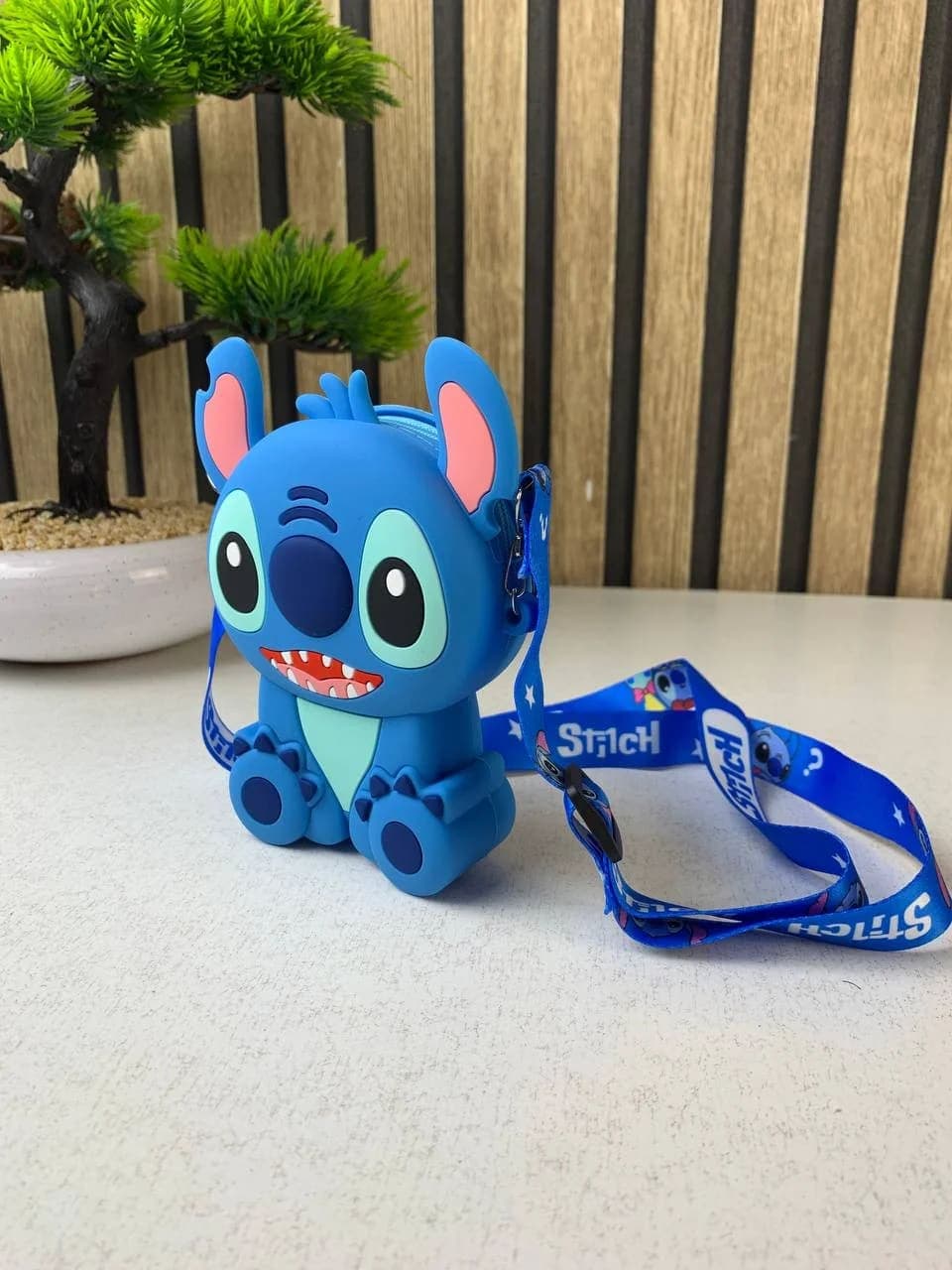 Porte-monnaie mignon à motif dessin animé Stitch pour enfants- محفظة نقود للأطفال 4
