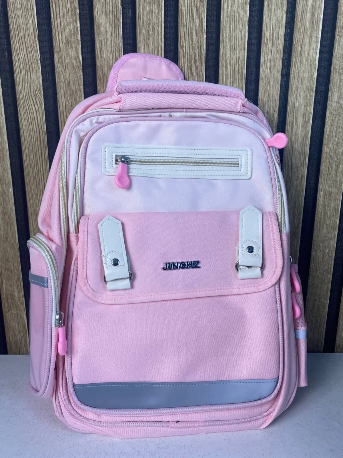 Sac à Dos Scolaire Style Kawaii Grand Volume Tissu Imperméable ROSE SACKDS08RS - حقيبة مدرسية بتصميم كاوايي 2