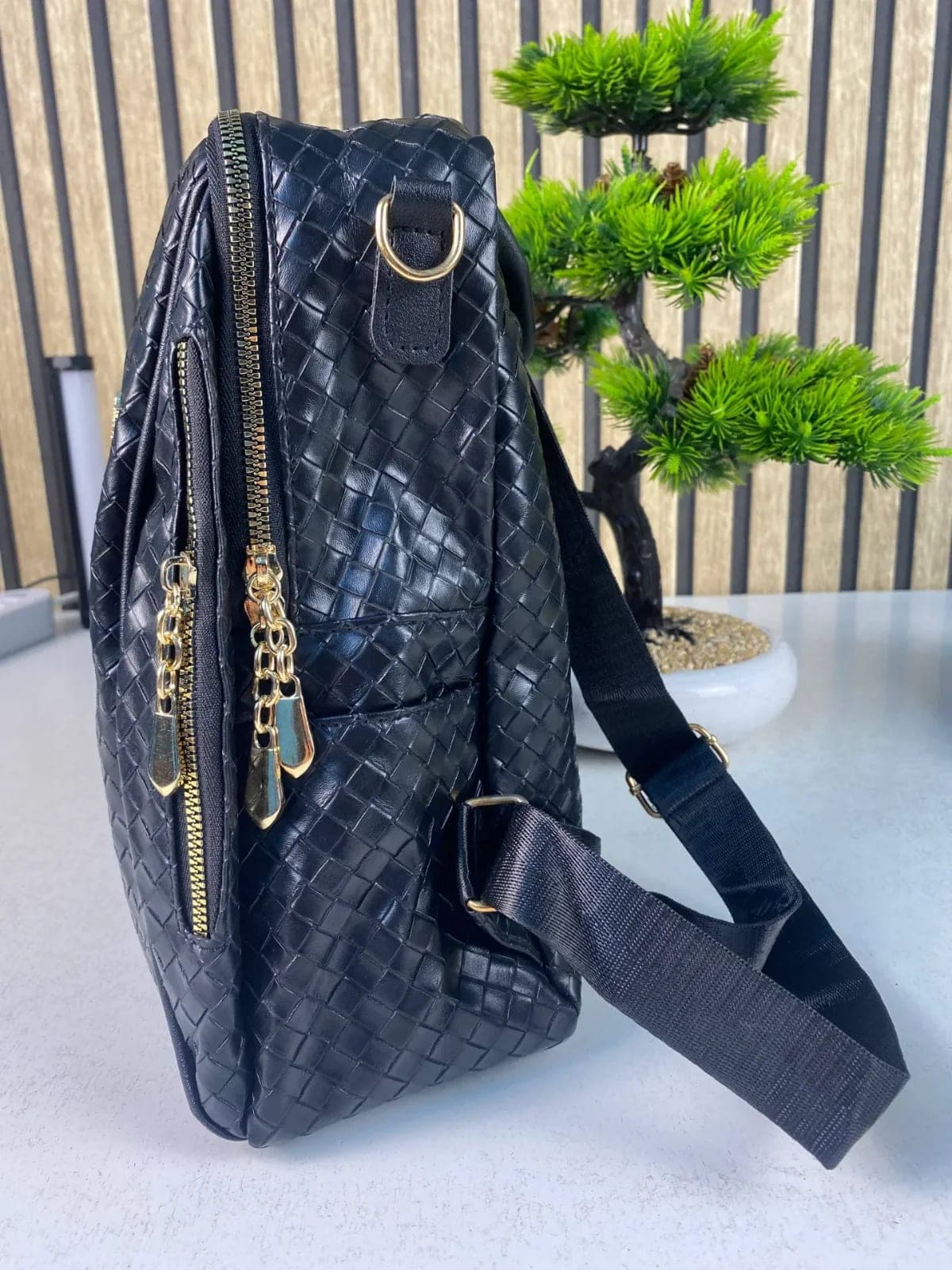 Sac à Dos Multifonctionnel Kawaii Grand Volume Imperméable et Résistant 5Pcs Noir SACKDS14N - حقيبة ظهر بعدة قطع بتصميم كاوايي 4