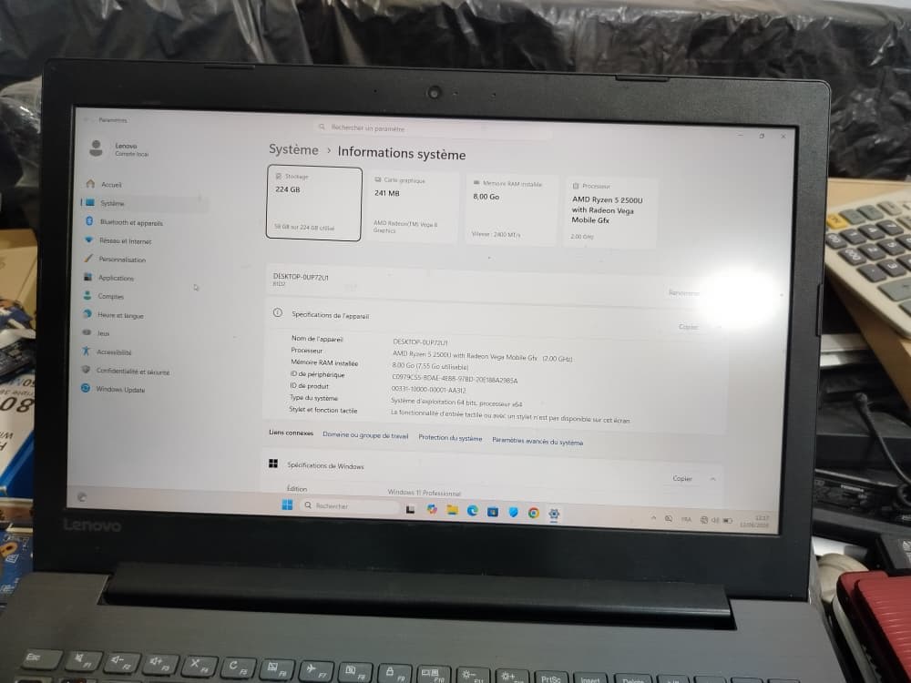 Pc Portable caba ASUS Lenovo européen