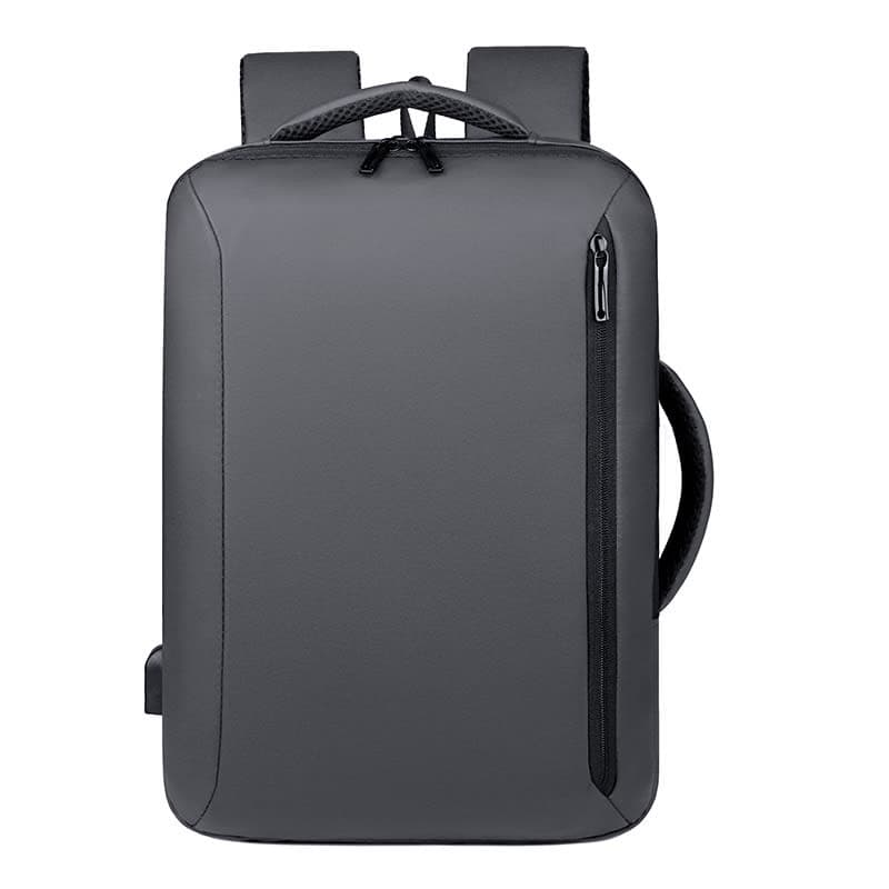 Sac à Dos Business Voyage pour Homme Convertible en Sac à Main Poche Extensible Gris SACHM01GR - حقيبة ظهر للرجال متعددة الاستخدامات للكمبيوتر المحمول 3