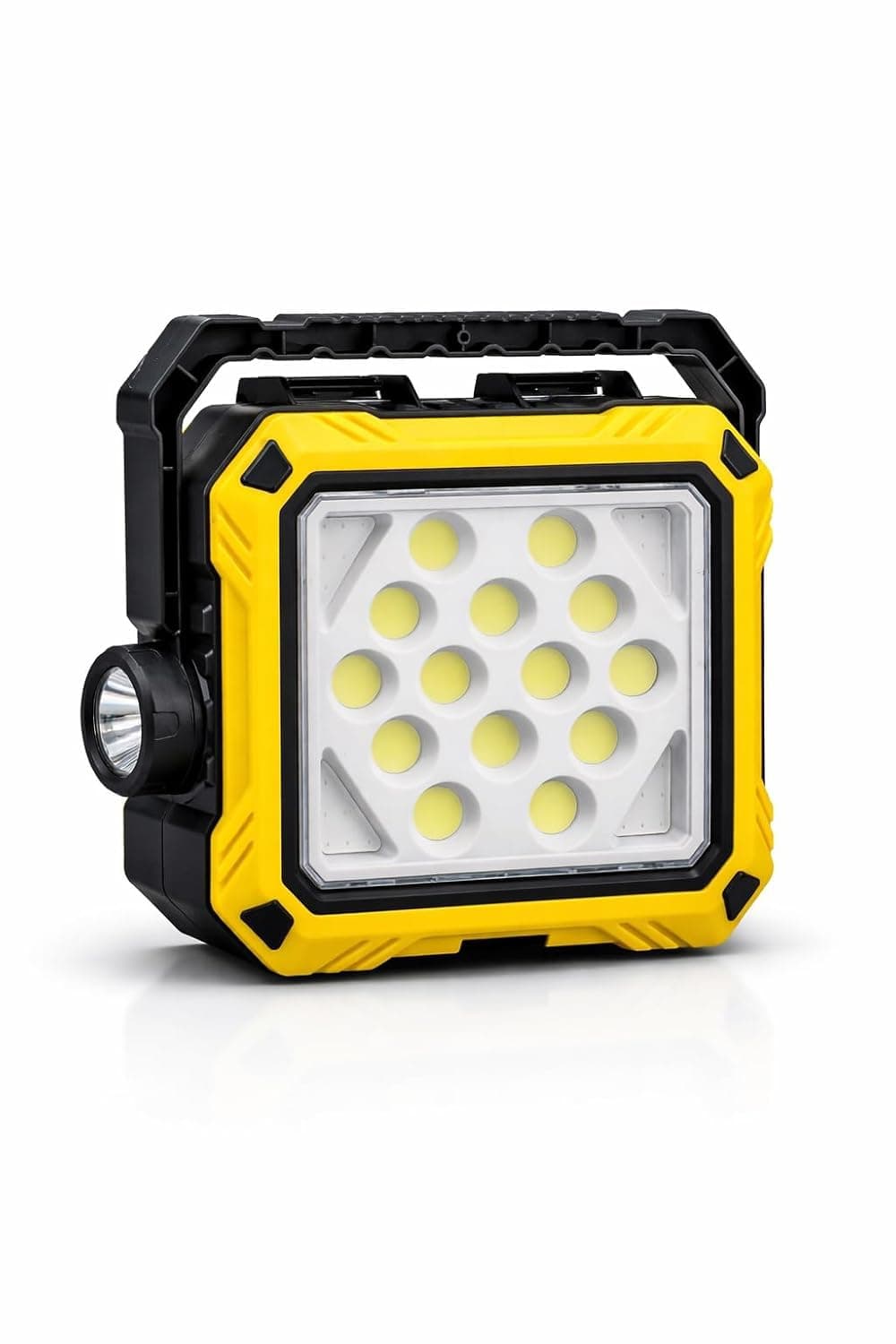 Lanterne de Camping LED Solaire et Rechargeable USB 40 LED + 2 COB - مصباح وكيشاف تخييم يدوي يعمل بالطاقة الشمسية بـ 4 وضعيات إضاءة 3