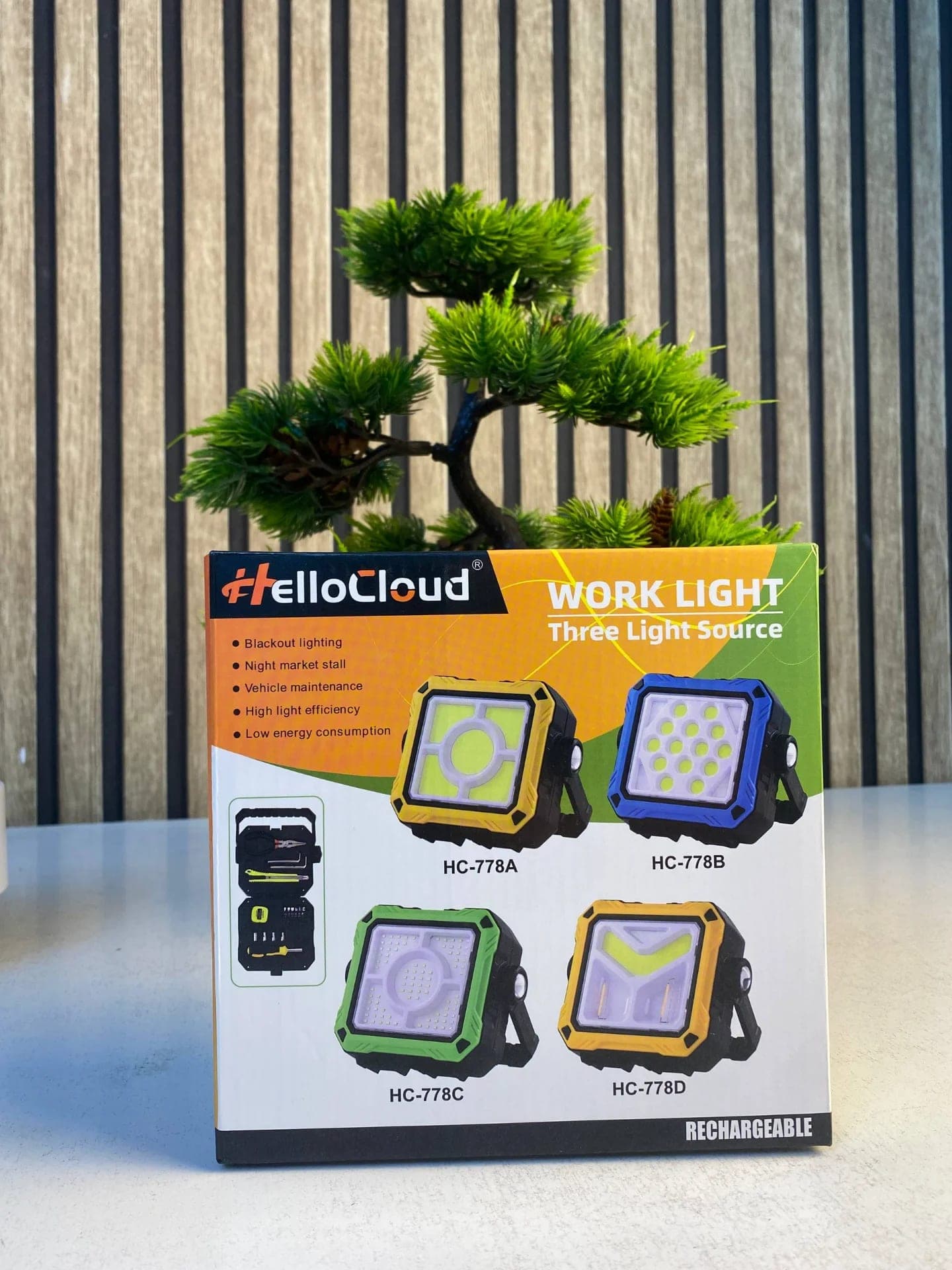 Lanterne de Camping LED Solaire et Rechargeable USB 40 LED + 2 COB - مصباح وكيشاف تخييم يدوي يعمل بالطاقة الشمسية بـ 4 وضعيات إضاءة 6