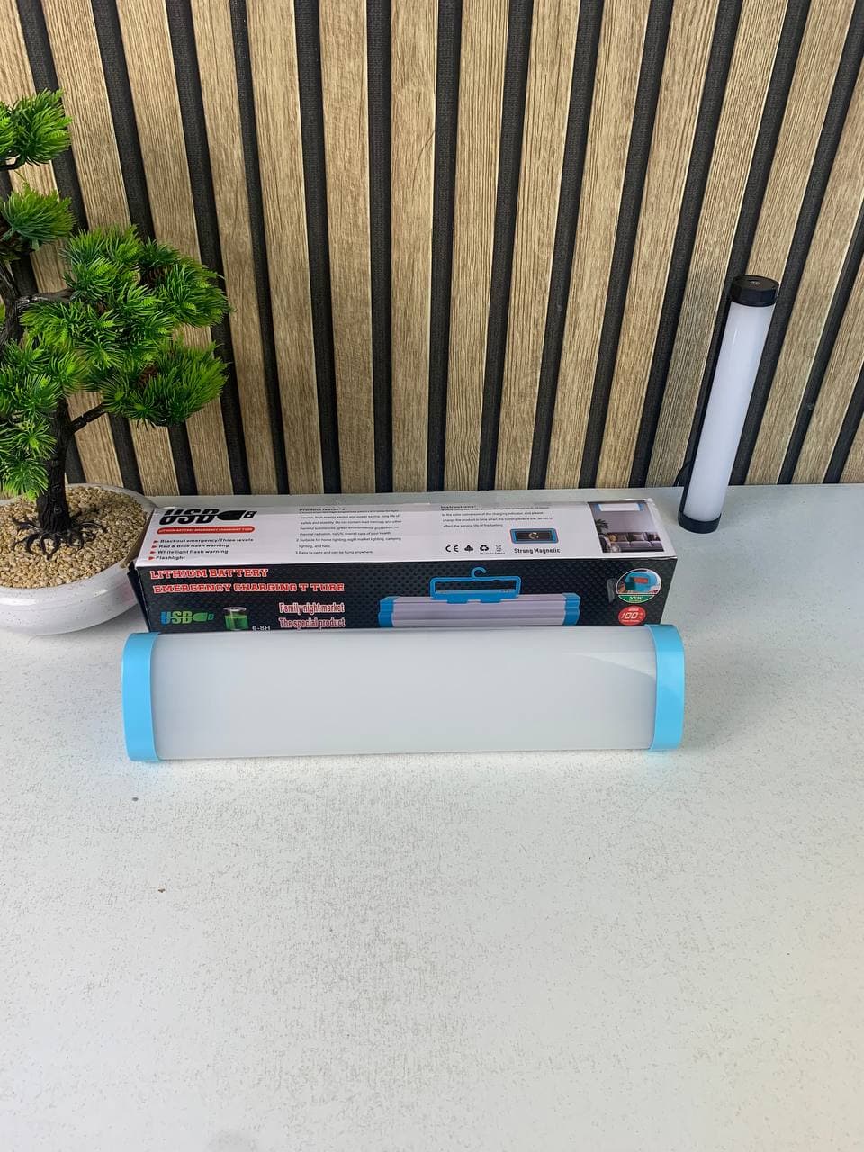 Lanterne de Camping 5-en-1 avec Power Bank MM 4000mAh - مصباح التخييم المغناطيسي متعدد المهام 4