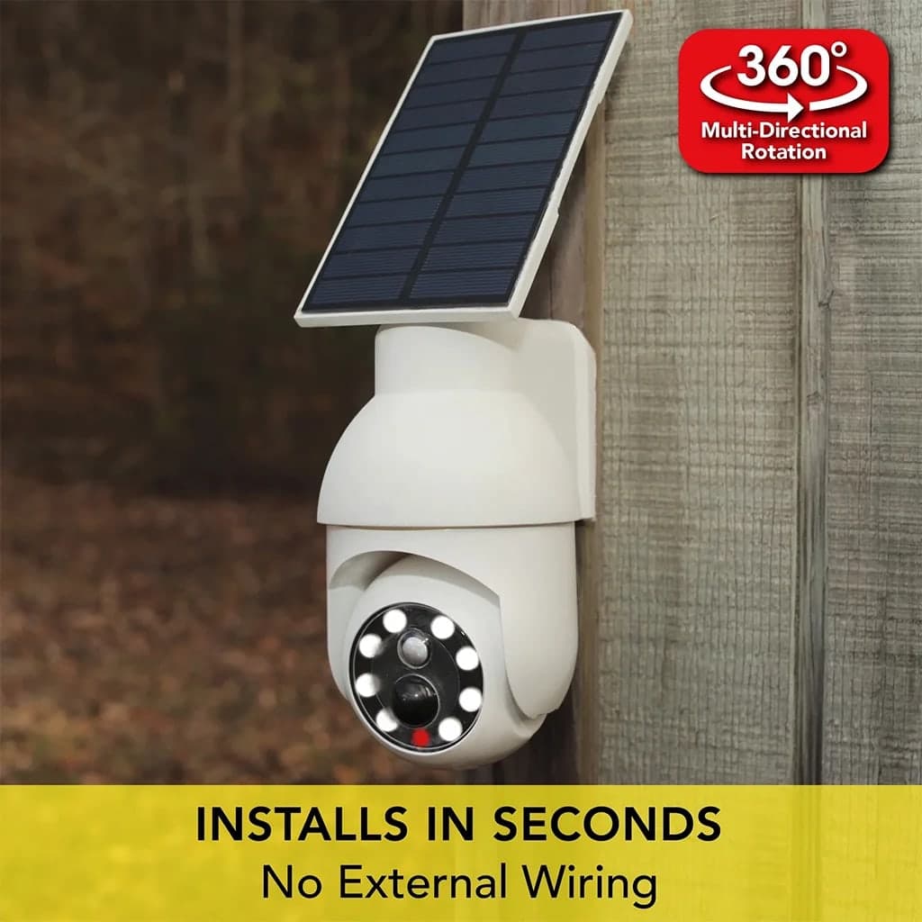 Faux caméra et lampe solaire à détecteur de mouvement – مصباح ليلي على شكل كاميرة 3