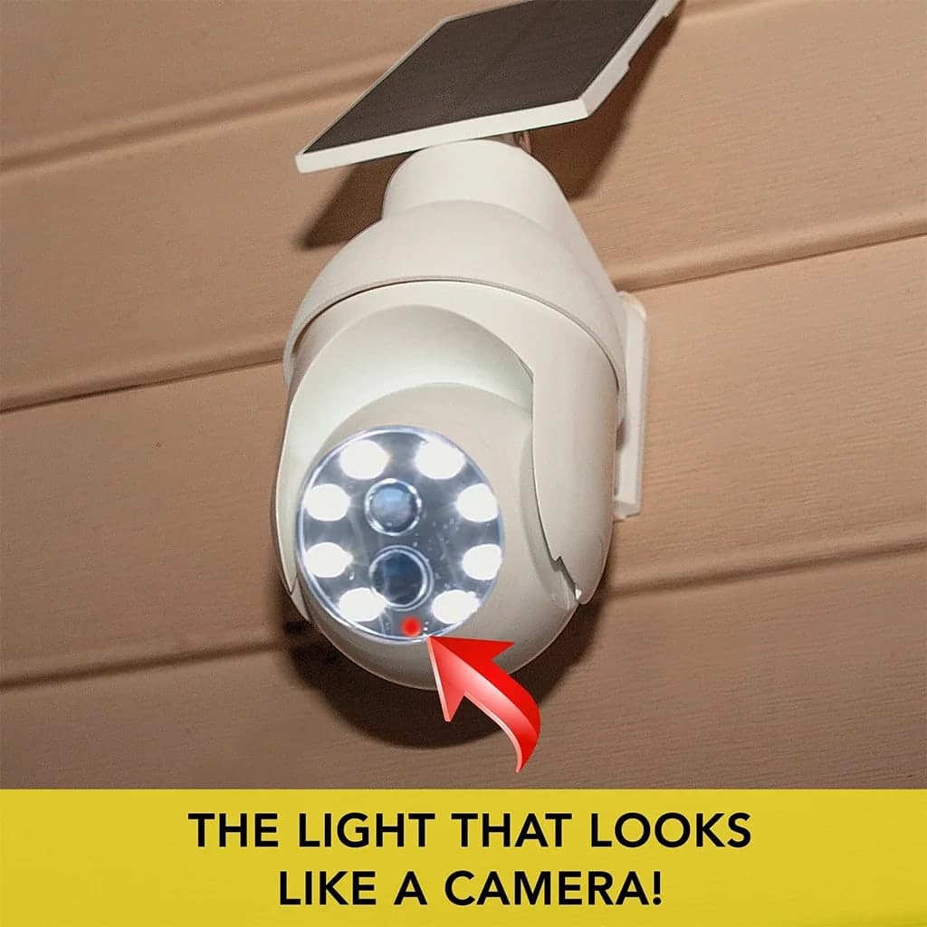 Faux caméra et lampe solaire à détecteur de mouvement – مصباح ليلي على شكل كاميرة 5