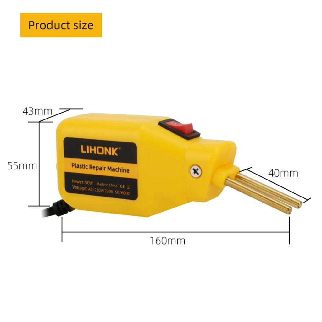 Mini Soudeuse de Plastique Parechoc 50W avec 200 agrafes inclus – جهاز تلحيم البلاستيك 3
