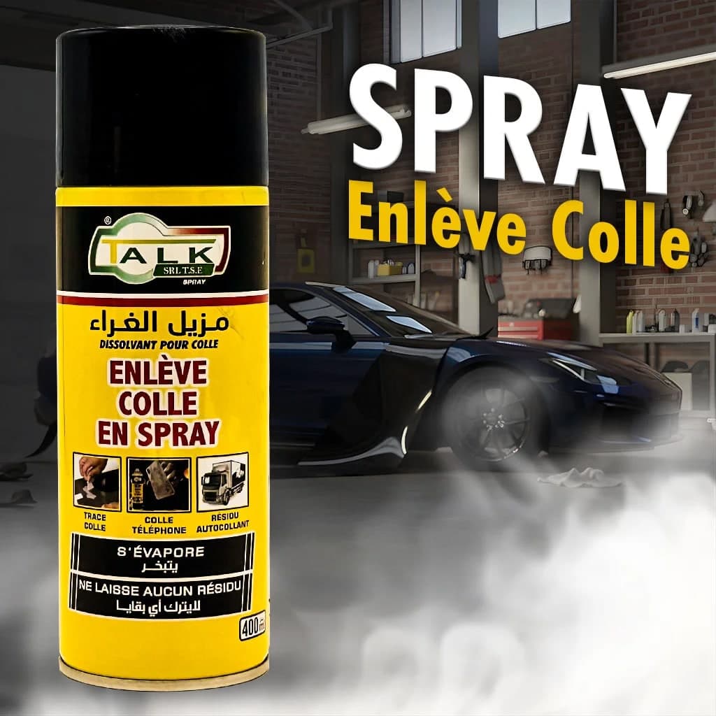 Bouteille Enlève Colle en Spray – مزيل غراء متعدد الإستعمالات 5