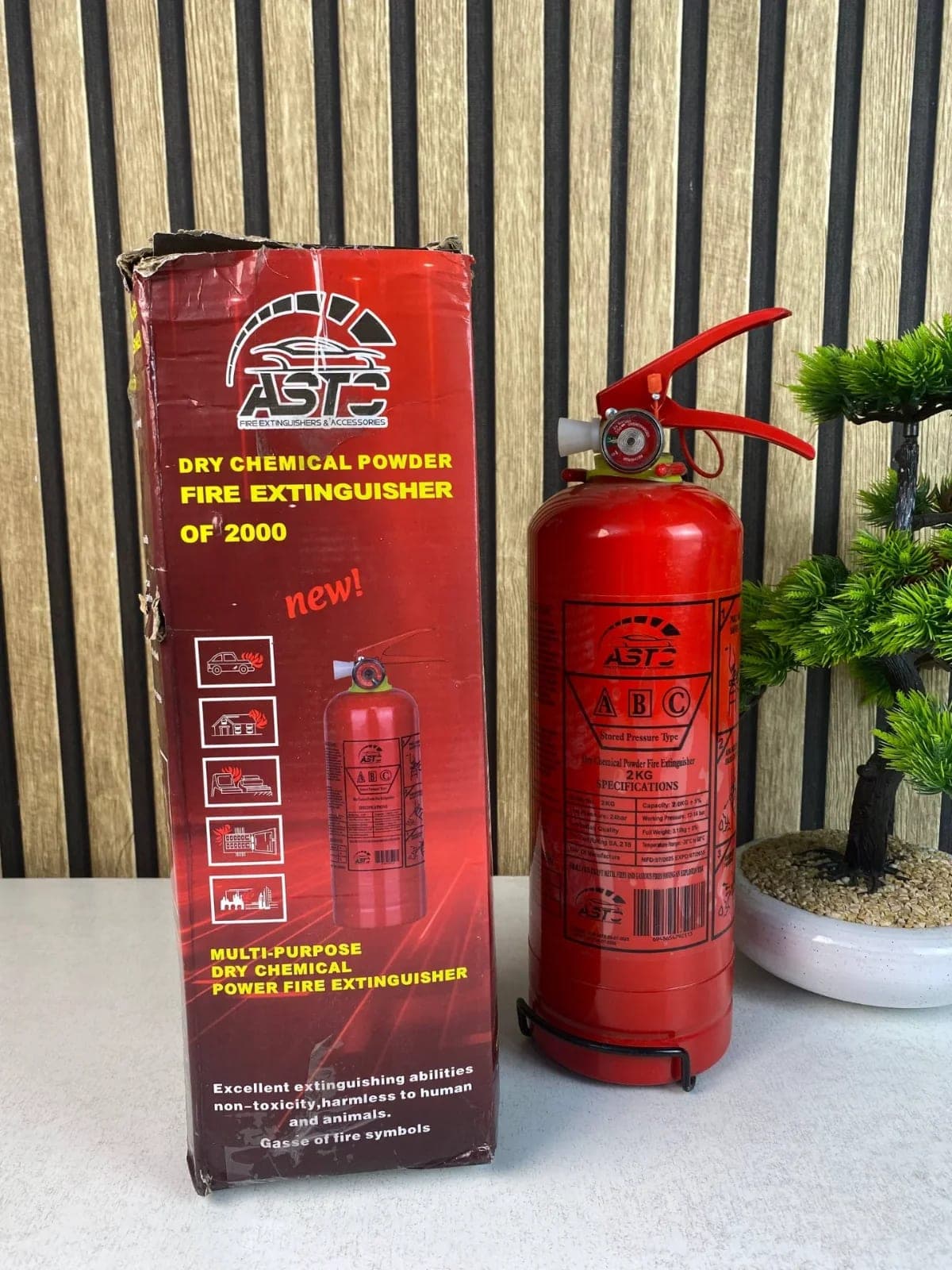 Extincteur Fire Stop 2kg -مطفأة حريق 4