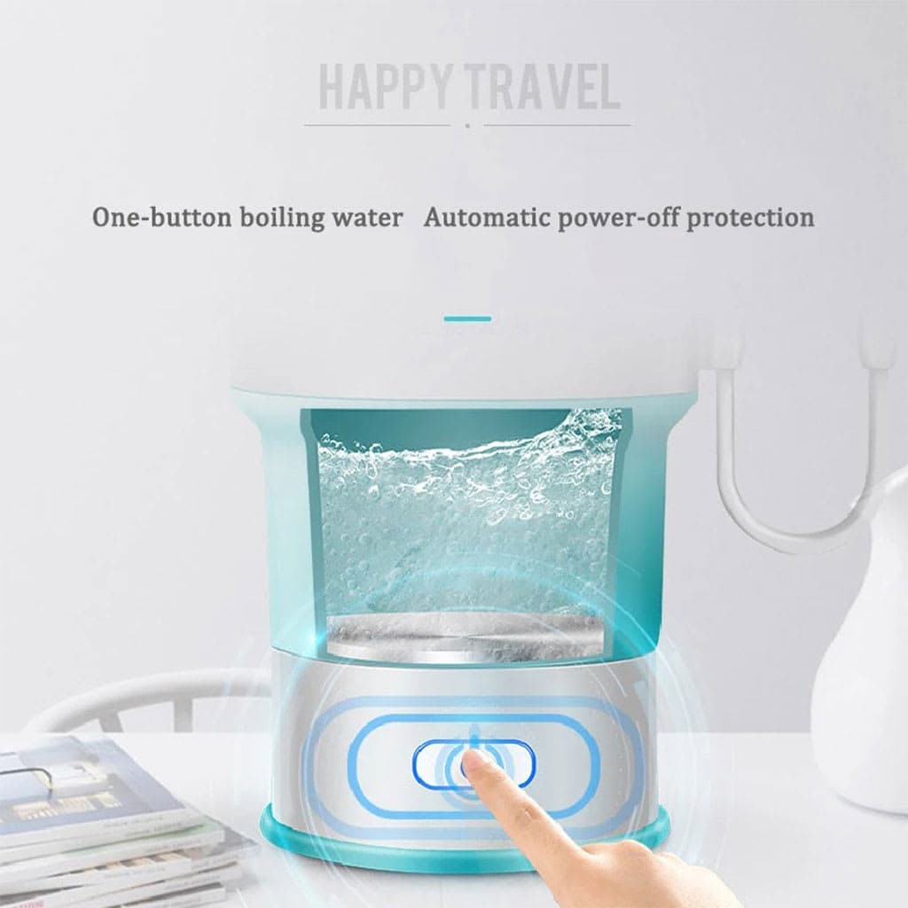 Bouilloire Électrique Pliable en Silicone Alimentaire avec Gobelet Pliable – غلاية مياه قابلة للطي ومحمولة 5