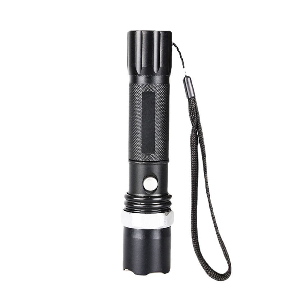 Lampe Torche LED SWAT Multifonction Zoom Réglable et 3 Modes d’Éclairage – مصباح يدوي قابل للشحن 3