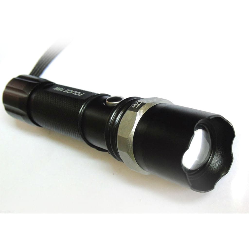 Lampe Torche LED SWAT Multifonction Zoom Réglable et 3 Modes d’Éclairage – مصباح يدوي قابل للشحن 2