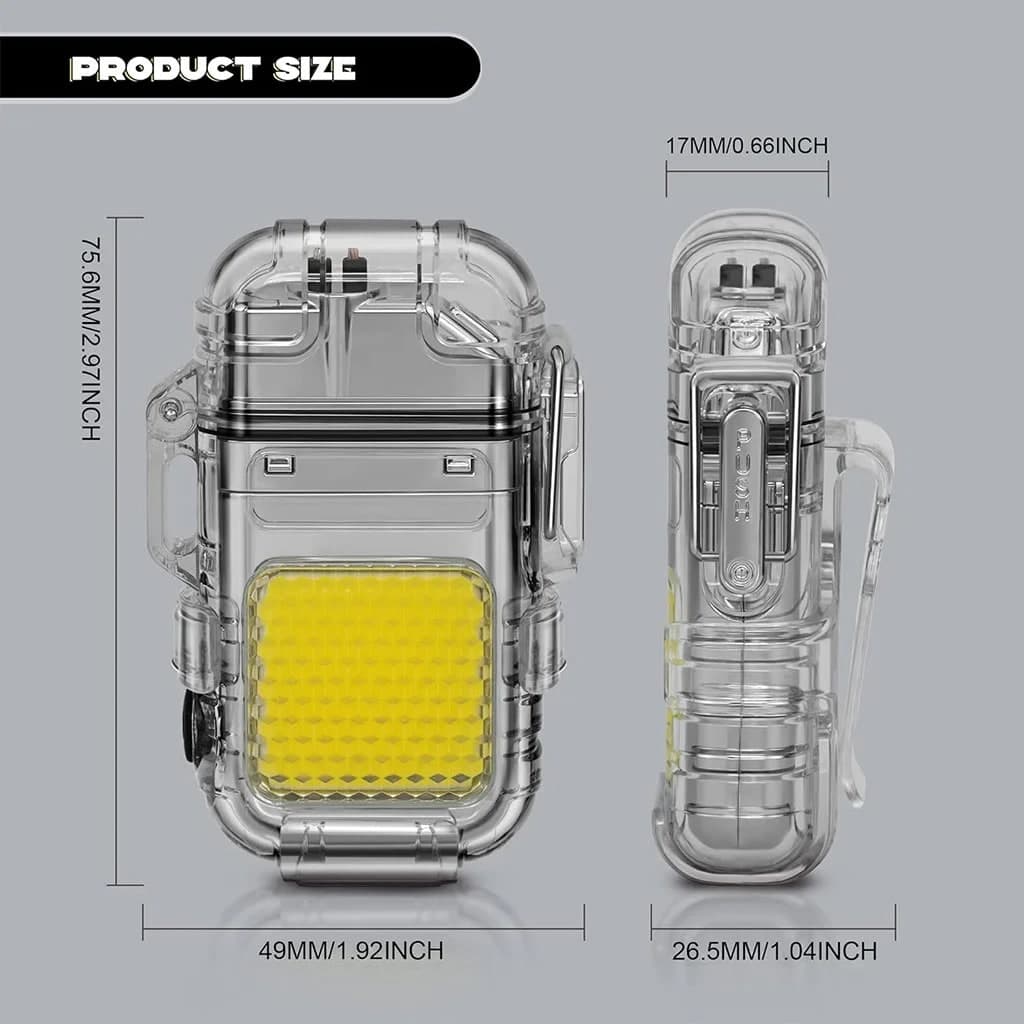 Bri-quet et Lampe Torche LED Portable – مصباح محمول مع ولا-عة 4