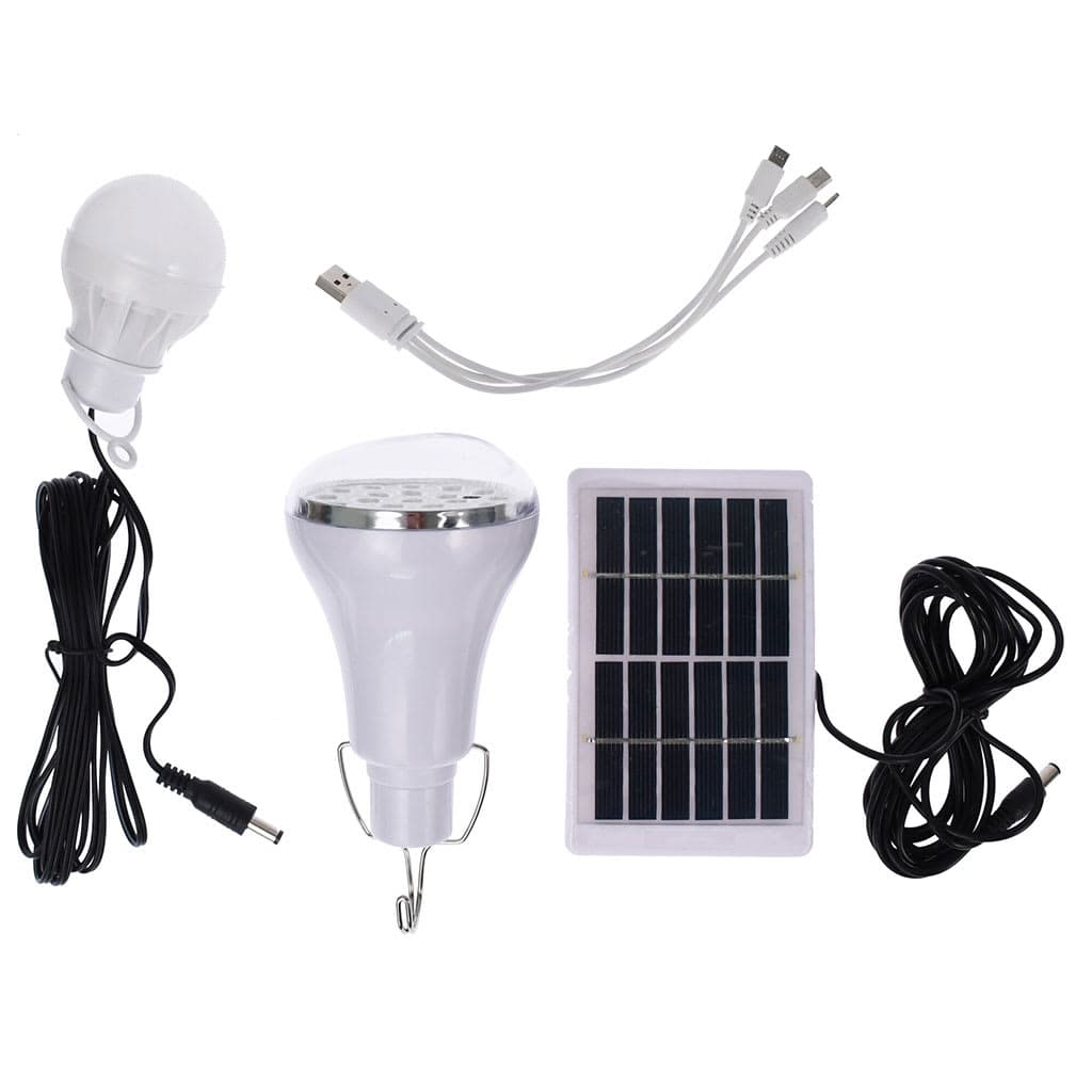 Lampe de Camping LED avec Panneau Solaire 10 W – مصباح تخييم يعمل بالطاقة الشمسية 2