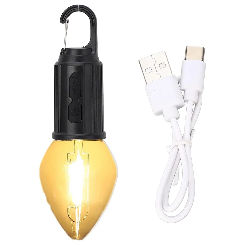 Lampes rechargeables avec crochet à clip, 3 modes d'éclairage 3