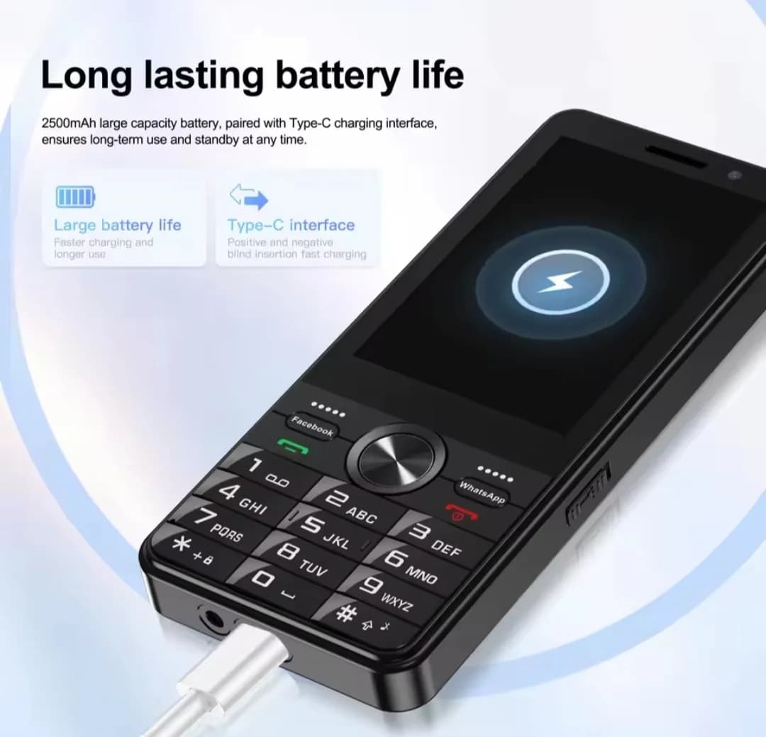 هاتف uniwa xs17 هاتف ذكي أزرار و ديجيتال 4G 2