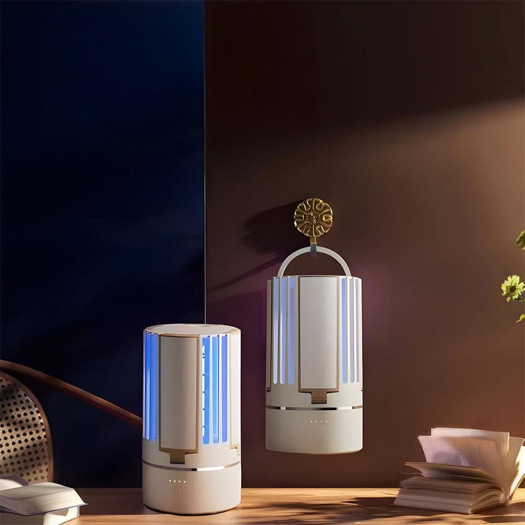 Lampe Anti-Moustique Rechargeable 2 en 1 – مصباح عالي سطوع وصاعق ناموس 4