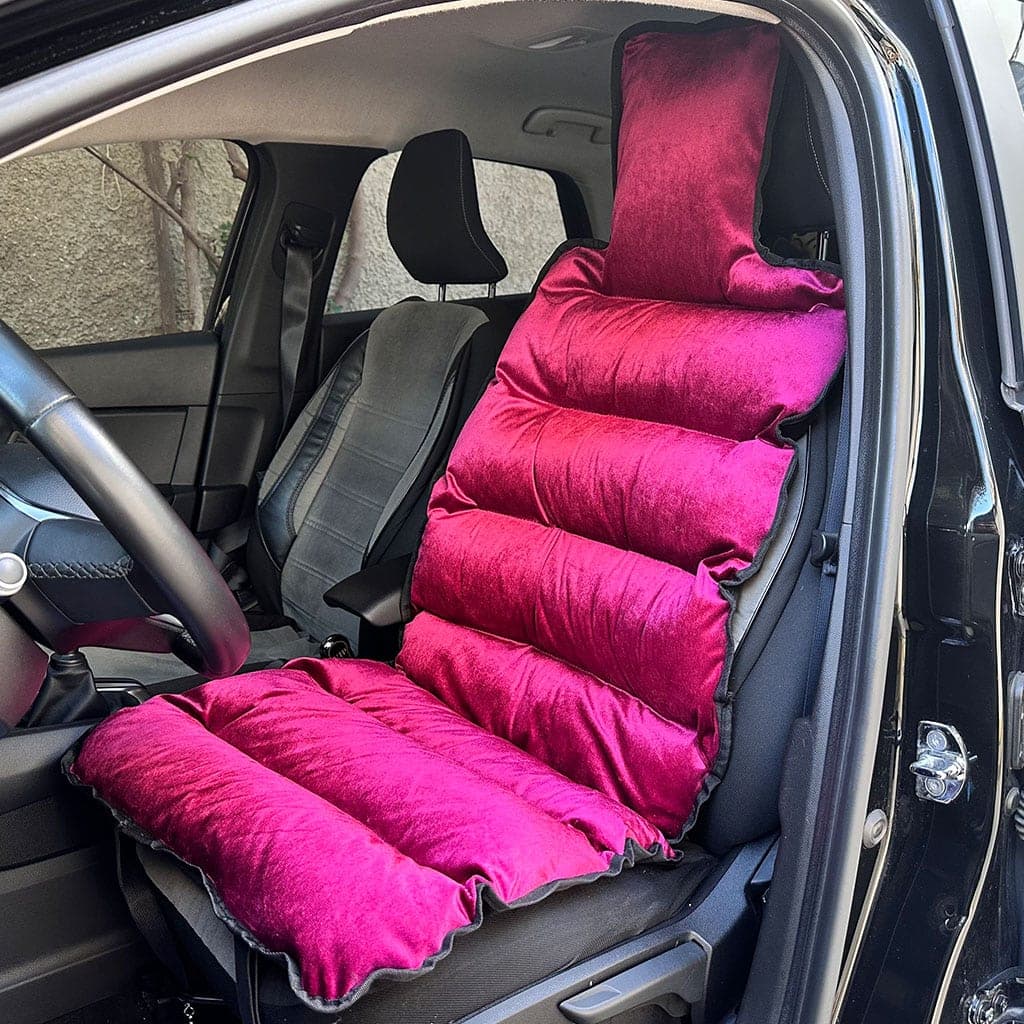 Housse de Protection Siège Auto en Velours Rembourrée Confortable et Moelleux – فرشة مقعد السيارة جد مريحة 4