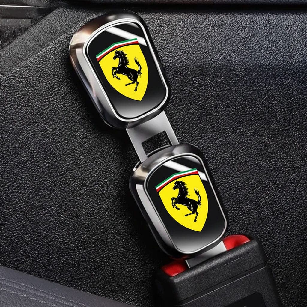 Attache Ceinture Anti-bip 2Pcs design voiture de luxe 5
