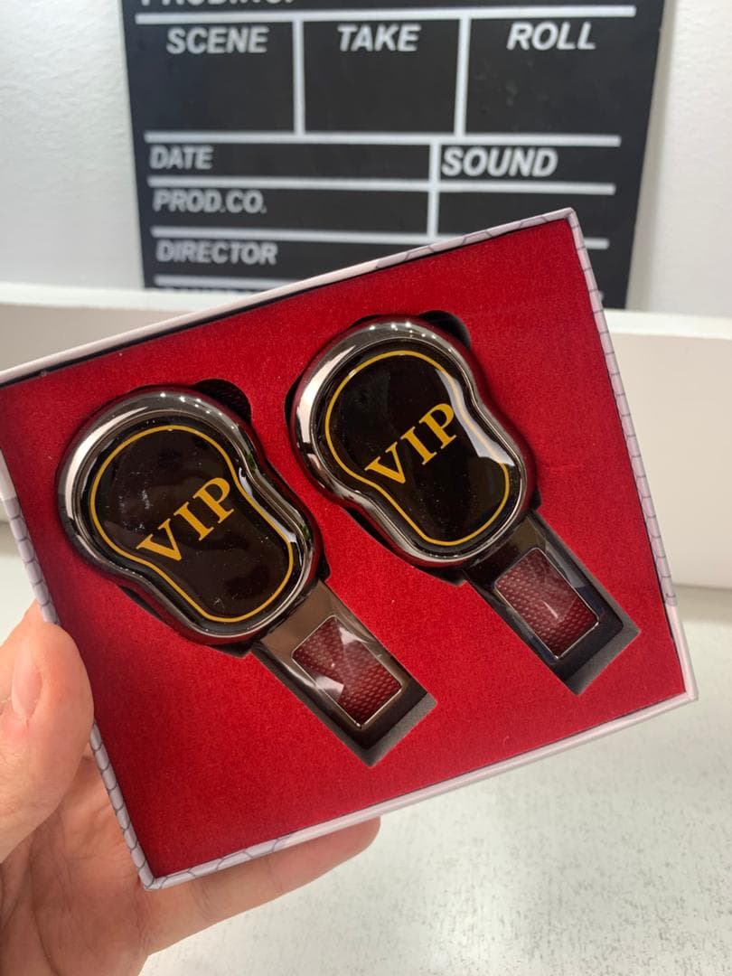 Attache Ceinture pour voiture 2Pcs Design VIP 3