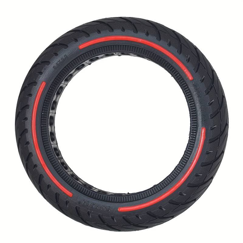 Pneu Plein Amortisseur de Choc pour Trottinette Électrique Xiaomi 8.5*20, Protection M365/1S/Pro, Pneu Extérieur Plein, Utilisation Tout-Terrain Uniquement