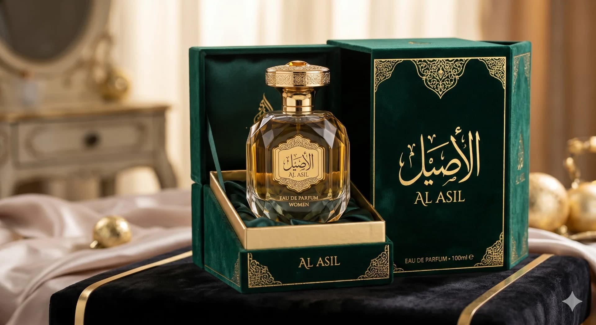 عطر "الأصيل" النسائي – فخامة تتحدث عنكِ