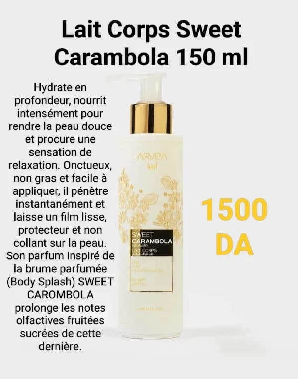 Lait Corps Sweet Carambola