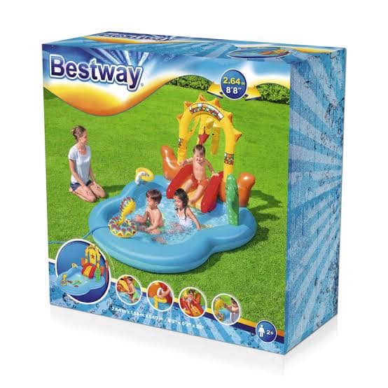 Bestway 53118 inflatable pool in the form of a children's play area
