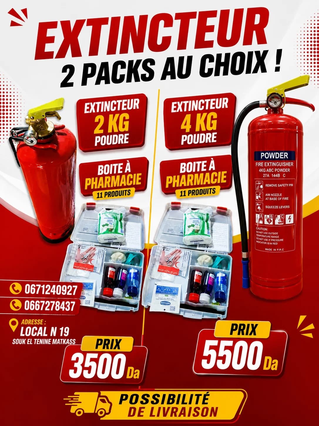 Pack de sécurité