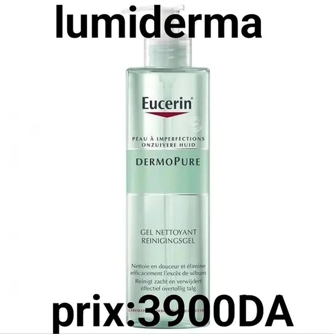 Eucerin DermoPure Cleansing Gel (جل غسول للبشرة الدهنية والمعرضة للحبوب)
