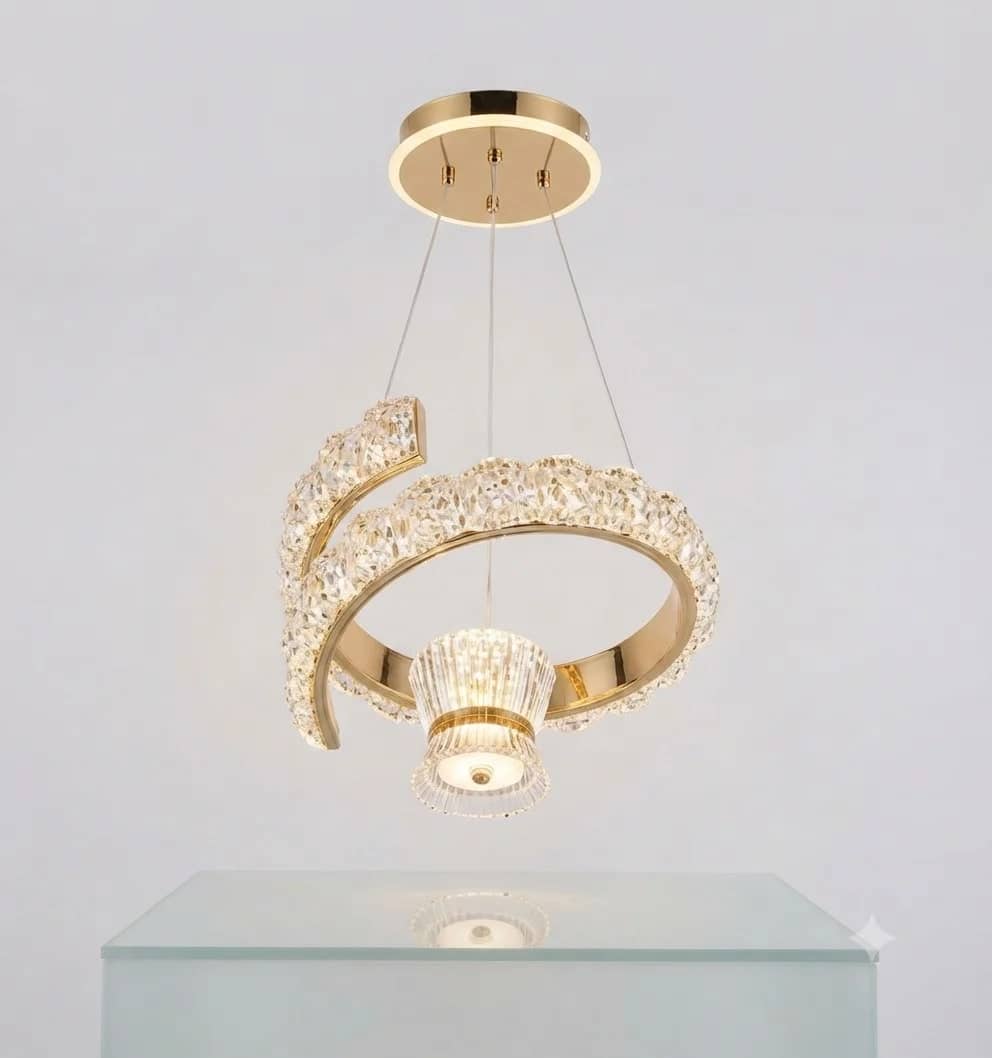 Lustre en cristal de luxe