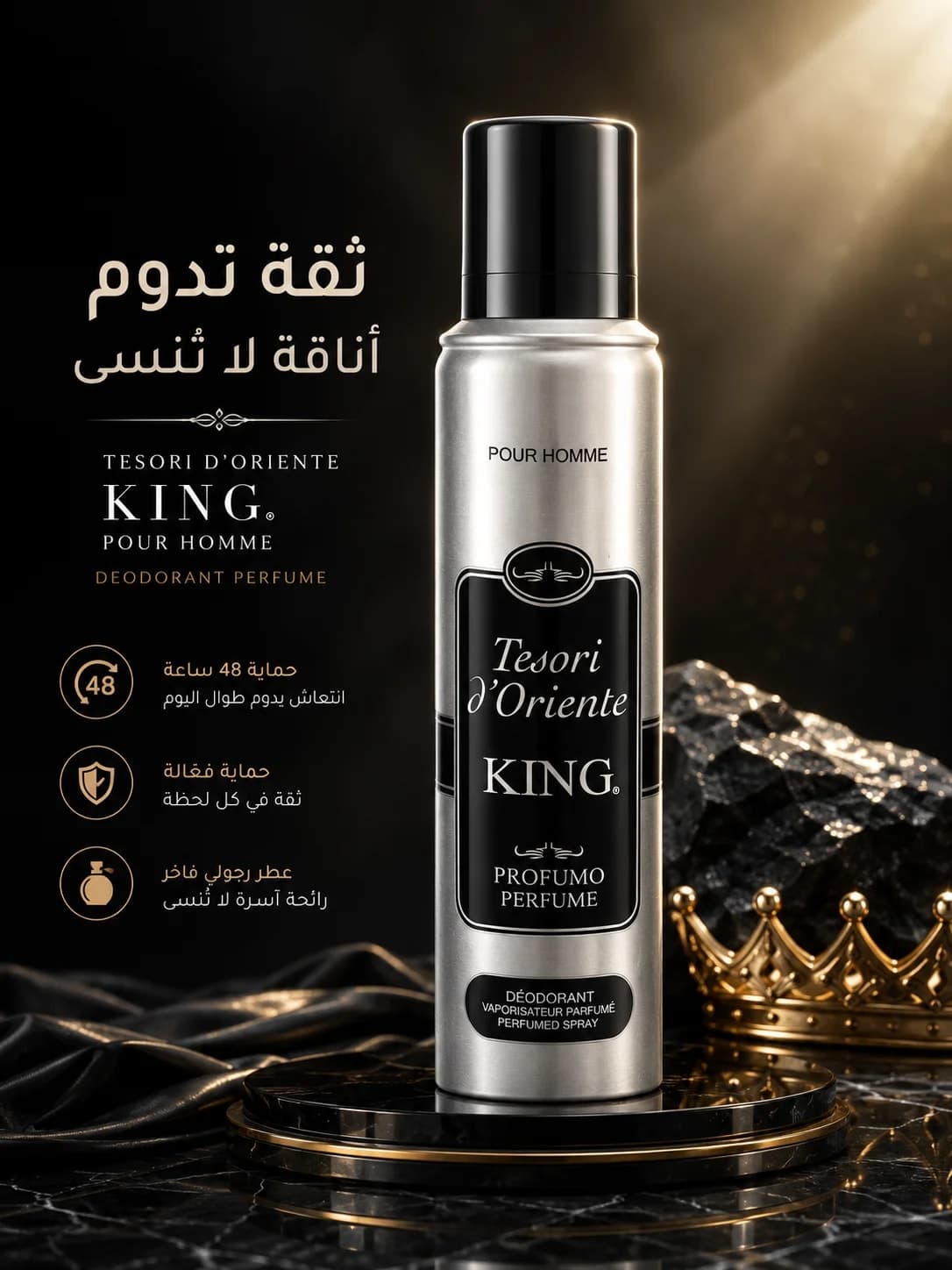 عطر رجالي فاخر tesori doriente king