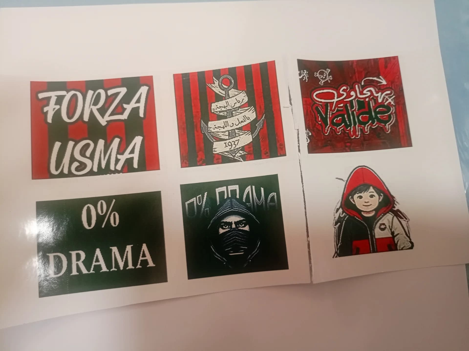 Stickers usma