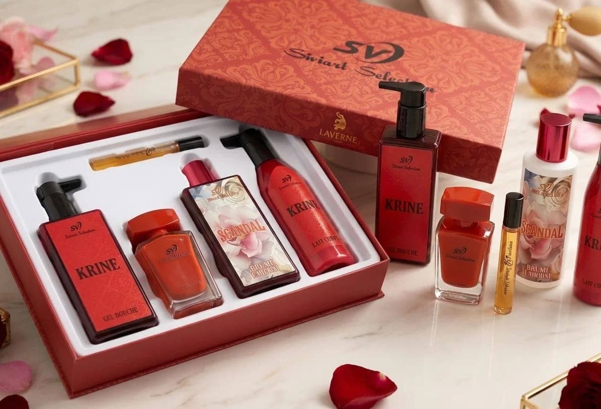 Coffret parfum 5 pièces