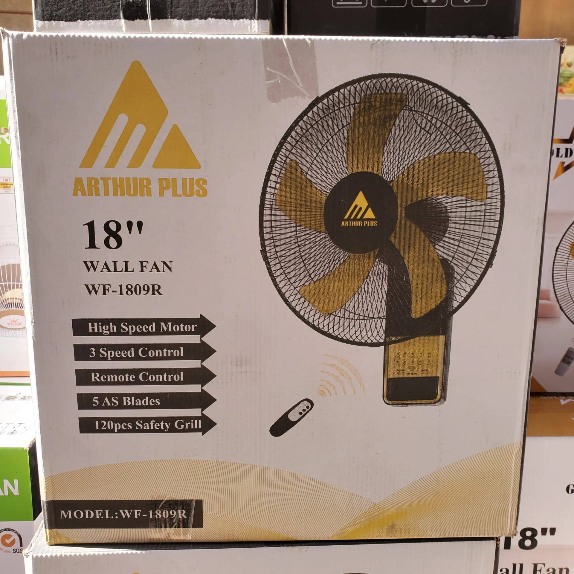 Ventilateur mural ArthurPlus 18" مروحة حائط