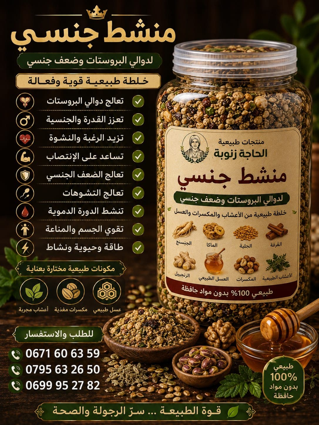 منشط الجنسي الطبيعي